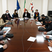 Assessori Zedda Pili e Todde incontro con autotrasportatori Assessori Zedda Pili e Todde incontro con autotrasportatori